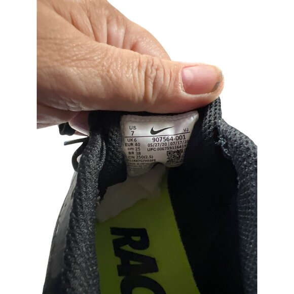 Nike Racing Zoom Rival‎ Track & Field Spikes Black Men's Running Shoes Size 7 - Picture 8 of 8